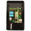 GG SLAVE BOX 2 vevő 2 csatornás, relés, HCS ugrókódos, 60 felhasználó, monostabil/bistabil, 10-24VAC/DC GG SLAVE BOX 2 vevő 2 csatornás, relés, HCS ugrókódos, 60 felhasználó, monostabil/bistabil, 10-24VAC/DC