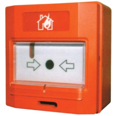 Global Fire GFE MCPC Global Fire Equipment hagyom&aacute;nyos k&eacute;zi jelz&eacute;sad&oacute;, v&eacute;dő &uuml;veggel.