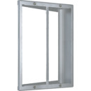 Golmar 922/AL Dupla, 2 modulos doboz, 45°-os, falonkívüli, moduláris kültériegységekhez