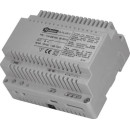 Golmar FA-PLUS/C Tápegység 4, 3+koax, 4+2 vezetékes kaputelefonokhoz, 230VAC/18VDC-12VAC/27VA, C-sínes Golmar FA-PLUS/C Tápegység 4, 3+koax, 4+2 vezetékes kaputelefonokhoz, 230VAC/18VDC-12VAC/27VA, C-sínes