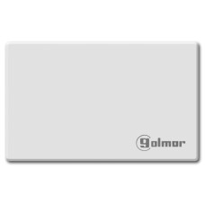 Golmar ISOPROX Fényezett felületű ISO proximity kártya, hitelkártya méretű, fehér színű.