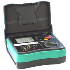 HOLDPEAK 5103 Digit&aacute;lis szigetel&eacute;si ellen&aacute;ll&aacute;s m&eacute;rő,1000-5000VAC,0.1Mohm-200Gohm,f&aacute;zissorend,hord t&aacute;ska.