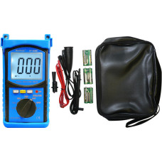 HOLDPEAK 6688C Digit&aacute;lis szigetel&eacute;si ellen&aacute;ll&aacute;s m&eacute;rő, 100-1000VAC, 1Mohm-20Gohm, t&aacute;pegys&eacute;g.