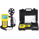 HOLDPEAK 846A Digitális szélerősség, légáramlás és hőmérsékletmérő, 0-45m/sec, -10°C-45°C.