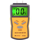 HOLDPEAK 883A Univerzális, digitális nedvességmérő, 5-40%, beépített mérőcsúcs, hord táska.