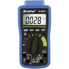 HOLDPEAK 90EPC Digitális multiméter, USB PC port, VDC,VAC,ADC,AAC,ohm,kapacitás,frekvencia,hőmérséklet. HOLDPEAK 90EPC Digitális multiméter, USB PC port, VDC,VAC,ADC,AAC,ohm,kapacitás,frekvencia,hőmérséklet.