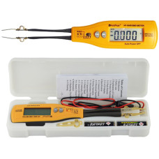 HOLDPEAK 990B SMD teszter, multiméter, ellenállás (400ohm-40Mohm), kapacitás (4nF-200uF), zener. HOLDPEAK 990B SMD teszter, multiméter, ellenállás (400ohm-40Mohm), kapacitás (4nF-200uF), zener.