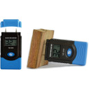 HOLDPEAK MD-2GD Fa (6-42%) és egyéb anyag (0.2-2%) nedvességtartalom mérő, LCD kijelző.