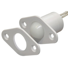 HTN PS-918 MWB feh&eacute;r Bef&uacute;rhat&oacute;, goly&oacute;s, ellendarab n&eacute;lk&uuml;li, r&ouml;vid, 18,5 mm-es, vezet&eacute;kkel, NC kontaktus.