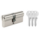 KALE zárcilinder 164 GNC00183 Fogazott kulcsos, 4 csapos, fúrásmentes, nikkel, 30/10/40mm, 3 kulcs. KALE zárcilinder 164 GNC00183 Fogazott kulcsos, 4 csapos, fúrásmentes, nikkel, 30/10/40mm, 3 kulcs.