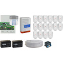 Komplett Rendszer Paradox SP7000 LED 16 db infra, központ, K32LED kezelő, doboz, kültéri sziréna, 2 db akku, táp, 100m kábel.