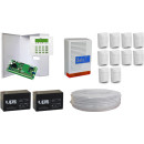 Komplett Rendszer Satel VERSA10 LCD 10 db infra, központ, kezelő, doboz, kültéri sziréna, 2 db akkumulátor, táp, 100m kábel. Komplett Rendszer Satel VERSA10 LCD 10 db infra, központ, kezelő, doboz, kültéri sziréna, 2 db akkumulátor, táp, 100m kábel.