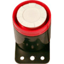 KPS-1500 / SP-6A Piezo hangjelző, 6-12VDC, 1 hangú, fekete/piros, beltéri.