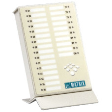 MATRIX VisionUltra RSD Fővonali &eacute;s mell&eacute;k&aacute;llom&aacute;s &aacute;llapot&aacute;t kijelző LED konzol,n&eacute;vc&iacute;mke, VISIONULTRA k&ouml;zpontokhoz.