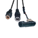MH 5015 mini microphone Miniatűr mikrofon modul, 20-16000Hz, táp és RCA csatlakozó, 12VDC.