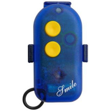 NOLOGO SMILE-C kék 2 csatornás adó, fix kódos, öntanuló, 433.92MHz, kék. NOLOGO SMILE-C kék 2 csatornás adó, fix kódos, öntanuló, 433.92MHz, kék.