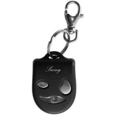 NOLOGO SWING-C fekete 2 csatorn&aacute;s ad&oacute;, fix k&oacute;dos, 96bit, &ouml;ntanul&oacute;, 433.92MHz, fekete.