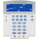 PARADOX K35 Ikon LCD 32 zónás vezetékes, fix LCD kezelő, 2 partíció, MG és SP központokhoz.