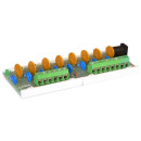 PULSAR AWZ579 Tápfeszültség elosztó, 8 kimenet, 1A terhelhetőség, PTC védelem, 10-30VDC. PULSAR AWZ579 Tápfeszültség elosztó, 8 kimenet, 1A terhelhetőség, PTC védelem, 10-30VDC.