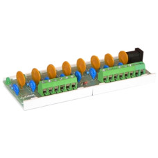 PULSAR AWZ579 T&aacute;pfesz&uuml;lts&eacute;g eloszt&oacute;, 8 kimenet, 1A terhelhetős&eacute;g, PTC v&eacute;delem, 10-30VDC.