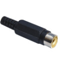 RCA aljzat lengő, műanyag fekete Lengő RCA aljzat, forrasztható, műanyag csatlakozó ház, fekete. RCA aljzat lengő, műanyag fekete Lengő RCA aljzat, forrasztható, műanyag csatlakozó ház, fekete.