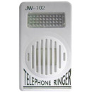 RINGER JW-102 Hang és fényjelző, ki-be kapcsolási lehetőség, állítható hangerő, glimm izzós villogóval