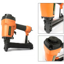 SOCONAILS CF15AA Pneumatikus, síktáras, hullámos szögbelövő gép, 9, 12 és 15mm-es szögekhez, 100-as tár. SOCONAILS CF15AA Pneumatikus, síktáras, hullámos szögbelövő gép, 9, 12 és 15mm-es szögekhez, 100-as tár.