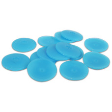 SOCONAILS PLASTIC CAP k&eacute;k Műanyag tűzőkapocs sapka, 25.4 mm, 100 db-os, SOCONAILS sz&ouml;gbel&ouml;vőkh&ouml;z &eacute;s tűzőg&eacute;pekhez.