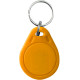 SOYAL AM KeyTag No.3 125 kHz sárga Kulcstartós Proximity tag, lapos csepp alakú,  TK4100, 125kHz, sárga.