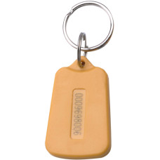 SOYAL AM KeyTag No.7 125 kHz s&aacute;rga Kulcstart&oacute;s Proximity tag, trap&eacute;z alak&uacute;,  TK4100, 125kHz, s&aacute;rga.