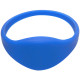 SOYAL AM Wristband No.3 13.56 MHz kék Proximity szilikon karkötő, ovális, vízálló, F08, 13.56MHz, 62mm, kék.
