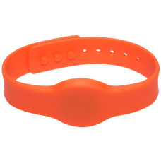 SOYAL AM Wristband No.4 125 kHz narancs Proximity szilikon karkötő, óra, állítható szíj, vízálló, TK4100, 125kHz, narancs. SOYAL AM Wristband No.4 125 kHz narancs Proximity szilikon karkötő, óra, állítható szíj, vízálló, TK4100, 125kHz, narancs.