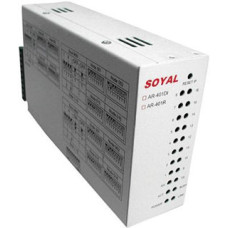 SOYAL AR-401DI16 16 csatornás vezérlőegység, jelzések továbbítása RS-485 vagy Ethernet hálózaton. SOYAL AR-401DI16 16 csatornás vezérlőegység, jelzések továbbítása RS-485 vagy Ethernet hálózaton.