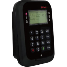 SOYAL AR-837ES-1B fekete Önálló/hálóz. vezérlő,kártyaolvasó,kódzár,LCD,125kHz/13.56MHz,RS485,16000 fh.,IP55,fekete. SOYAL AR-837ES-1B fekete Önálló/hálóz. vezérlő,kártyaolvasó,kódzár,LCD,125kHz/13.56MHz,RS485,16000 fh.,IP55,fekete.