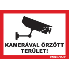 Tábla 3 KAMERÁVAL RZÖTT TERÜLET! Tábla 3 KAMERÁVAL RZÖTT TERÜLET!