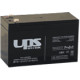 UPS 12V 9Ah F2 12V, 9Ah, zselés, ólom akkumulátor, gondozásmentes, 151x98x65m, 3.25kg, széles saru.