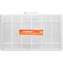 VAPEX 6AA/AAA Műanyag tartó 6 db AA vagy AAA méretű akkumulátorhoz vagy elemhez.