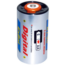 VAPEX AA-C &Aacute;talak&iacute;t&oacute; AA m&eacute;retű (ceruza) akkumul&aacute;torr&oacute;l vagy elemről C (baby) m&eacute;retűre.