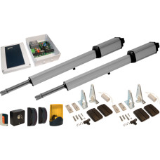 VDS KIT LINEAR 11-400 K&eacute;tsz&aacute;rny&uacute; szett,250cm sz&aacute;rnyig,2 ors&oacute;s motor,vez&eacute;rl&eacute;s,infrasor.,villog&oacute;,ad&oacute;,mech.v&eacute;g&aacute;ll.