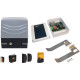 VDS KIT SIMPLY 230 VAC Tolókapu mozgató szett,motor,vezérlés,infrasorompó,villogó, adó,max. 600kg,230VAC.