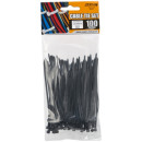 Vezetékkötegelő 100 x 2,5 mm 05411 Önzáró vezetékkötegelő, műanyag, fekete, 100mm x 2.5mm, 100db/csomag. Vezetékkötegelő 100 x 2,5 mm 05411 Önzáró vezetékkötegelő, műanyag, fekete, 100mm x 2.5mm, 100db/csomag.