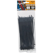 Vezet&eacute;kk&ouml;tegelő 150 x 2,5 mm 05413 &Ouml;nz&aacute;r&oacute; vezet&eacute;kk&ouml;tegelő, műanyag, fekete, 150mm x 2.5mm, 100db/csomag.