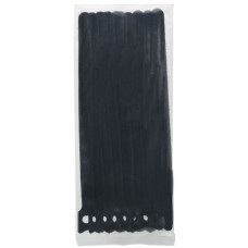 Vezetékkötegelő 240 x 12 mm 05517 Tépőzáras vezetékkötegelő, szövet, fekete, 240mm x 12mm, 10db/csomag. Vezetékkötegelő 240 x 12 mm 05517 Tépőzáras vezetékkötegelő, szövet, fekete, 240mm x 12mm, 10db/csomag.