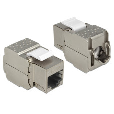 DeLock RJ45 anya RJ45 anya Cat.6 Keystone modul DeLock RJ45 anya RJ45 anya Cat.6 Keystone modul