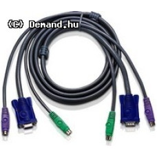 Kab CPU Switch KVM 2m HD15p-15p+2xPS2 2L-1001P/C