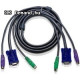 Kab CPU Switch KVM 2m HD15p-15p+2xPS2 2L-1001P/C Kab CPU Switch KVM 2m HD15p-15p+2xPS2 2L-1001P/C