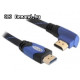 Kabel Mon HDMI - ETH A-A angled 5m Delock 82958 Kabel Mon HDMI - ETH A-A angled 5m Delock 82958