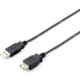USB hosszabbító kábel fekete 5m LogiLink UA0001A