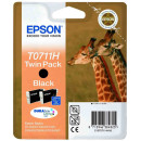 EPSON T0711H Twin Pack Black EPSON T0711H Twin Pack Black