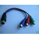BRAND S-video  RGB adapter 20cm